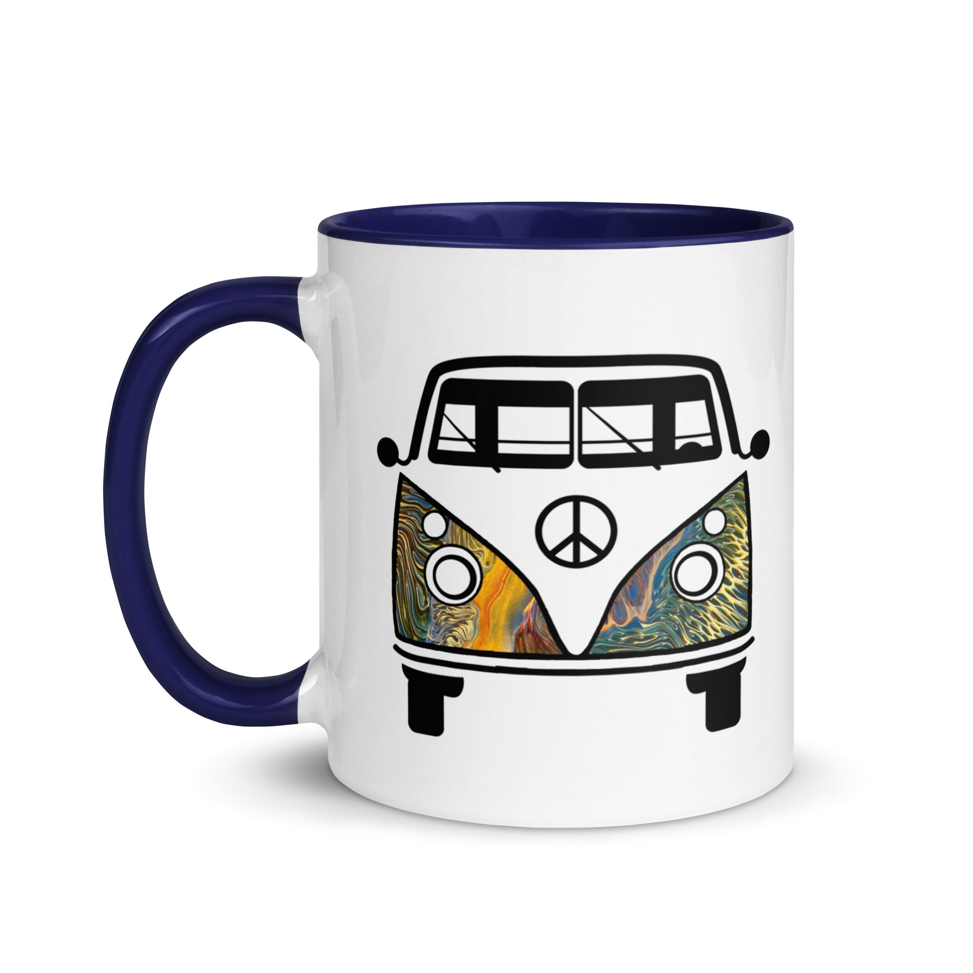VW Bus Mug - Golden Riptide