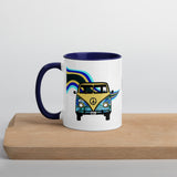 Groovy VW Mug - Cellular Blues