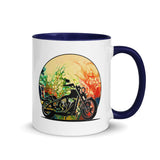 Motorcycle Mug - Wildflowers