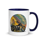 Motorcycle Mug - Golden Riptide