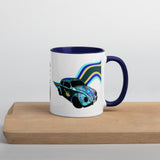 Groovy VW Mug - Cellular Blues