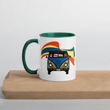 Groovy VW Mug - Golden Riptide