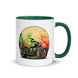 Motorcycle Mug - Wildflowers