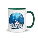 Motorcycle Mug - Water Wizard - White