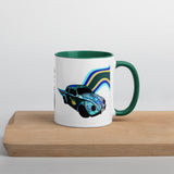 Groovy VW Mug - Cellular Blues