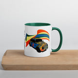 Groovy VW Mug - Golden Riptide