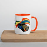 Groovy VW Mug - Golden Riptide