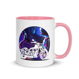 Motorcycle Mug - Thermacool - White