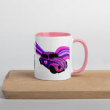 Groovy VW Mug - Pink Vortex