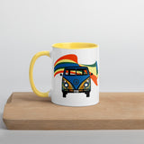 Groovy VW Mug - Golden Riptide