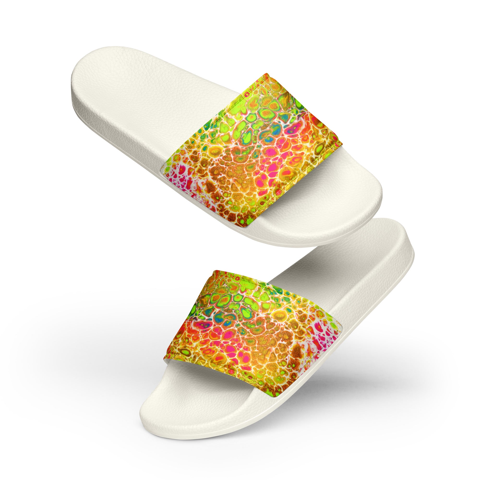 Women's slides - Spring Showers